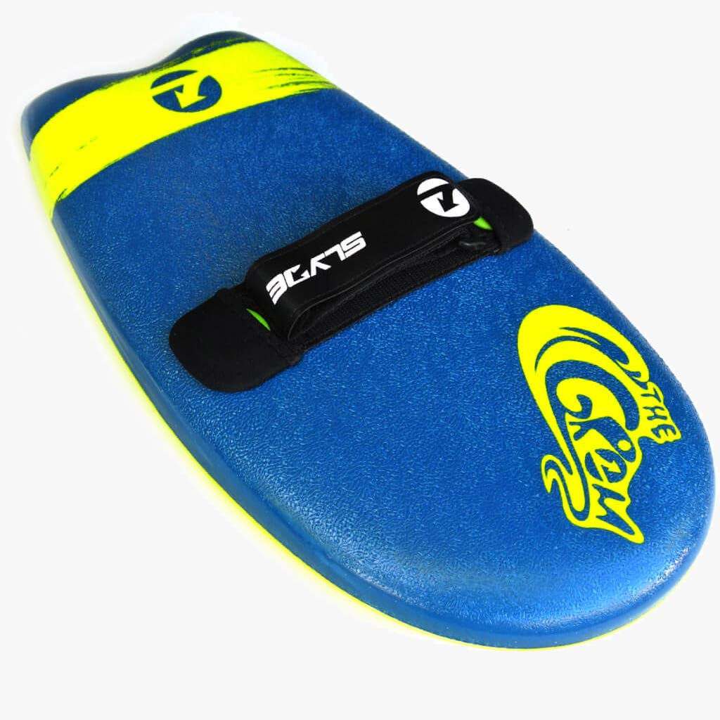 The Slyde Grom Soft Top Fun Handboard For Bodysurfing with Hand strap (Multi Colors 5)