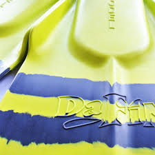 Yellow DaFin Slyde Signature Exclusive Swim Fins For Handboarding - Limited Edition
