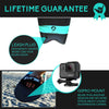 The Phish Titan Handboard for bodysurfing with Camera Insert and Hand Strap